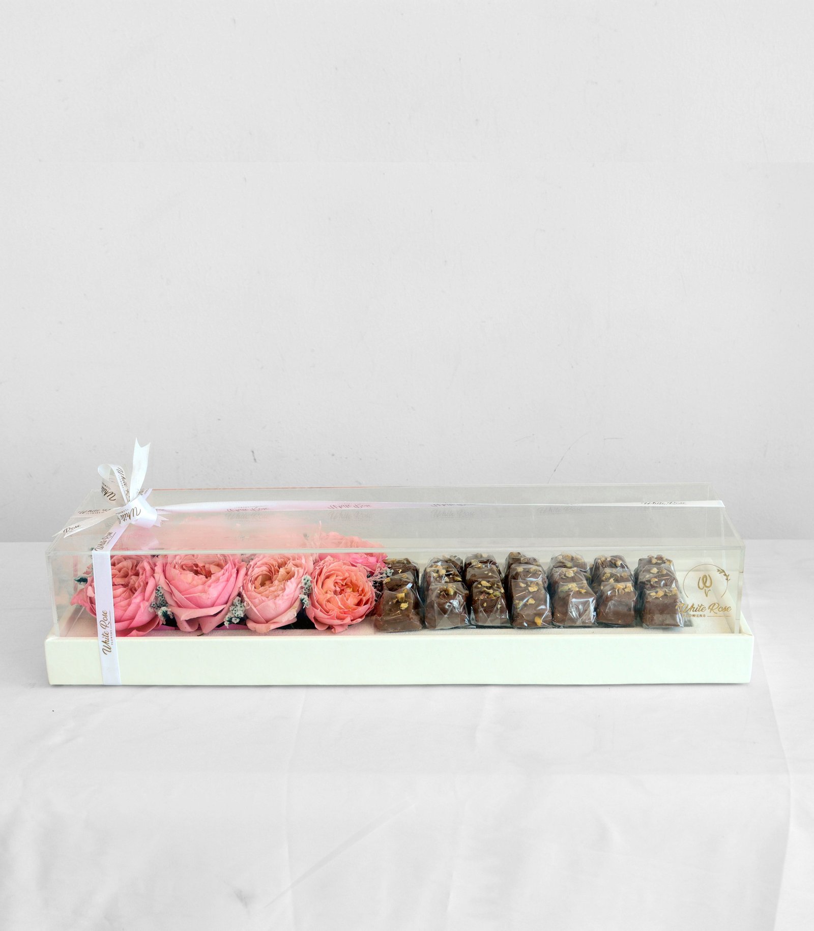 Juliet Chocolate Box - Elegant Roses and Chocolate Gift Set