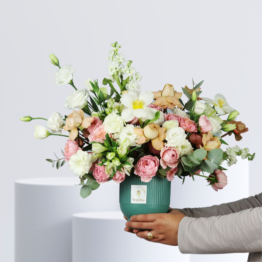 Fairy Mist Vase - Enchanting Floral Arrangement