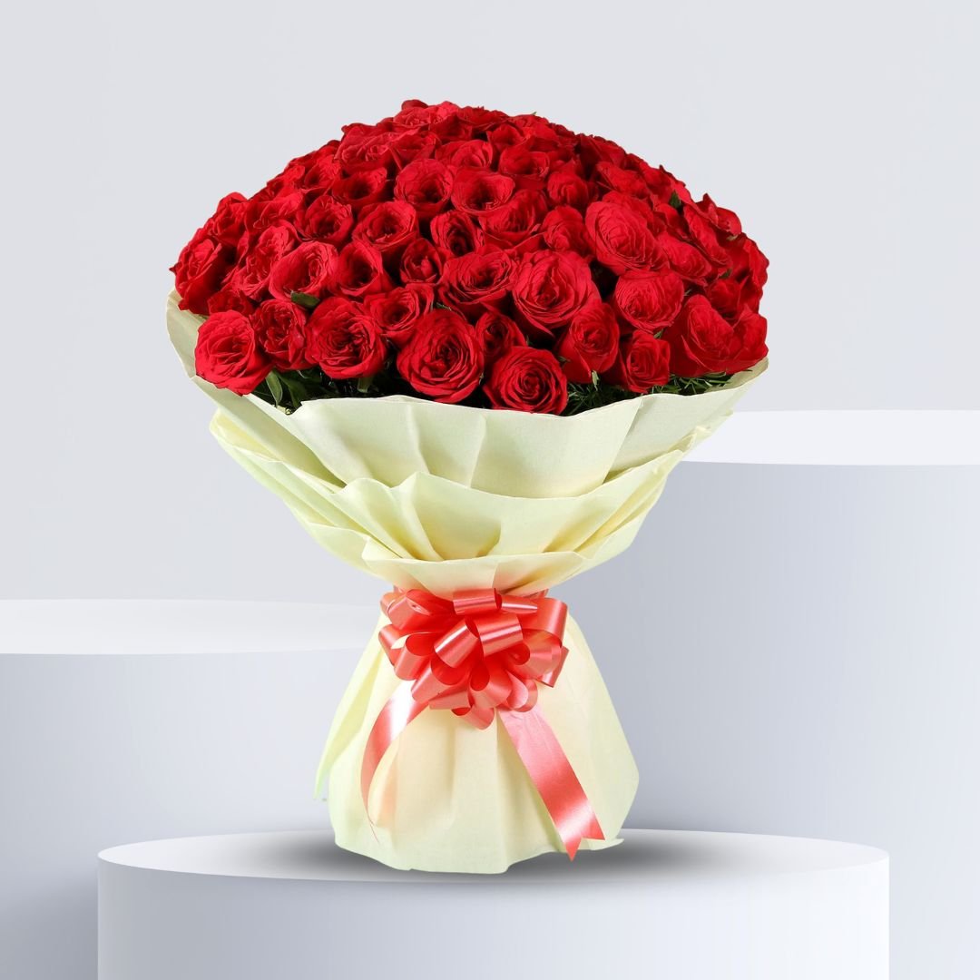 Signature Love: 101 Red Roses Bouquet