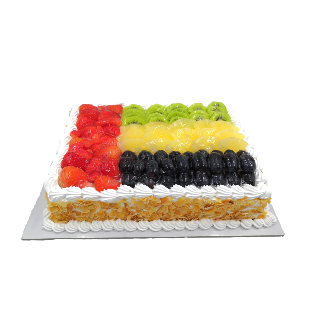 UAE FLAG FRUIT CAKE